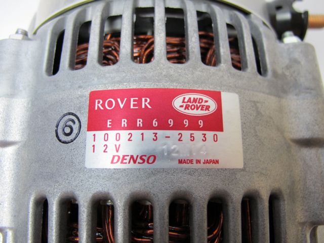 AL オルタネーター 適用: ROVER 1998-2004 ローバー エンジン TD5 AL-JJ-0618 38522267F ディスカバリー  1998-2006 ディフェンダー ランド 2.5