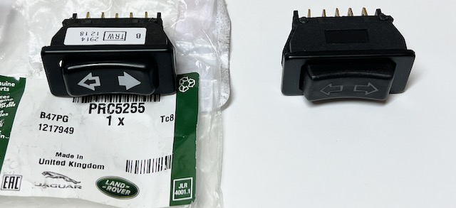 PRC5255 リアパワーウインドウスイッチ RRC - BPJ 英国四輪駆動