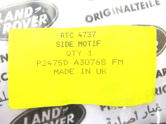 RTC4737 エンブレム クラシックレンジローバー - BPJ 英国四輪
